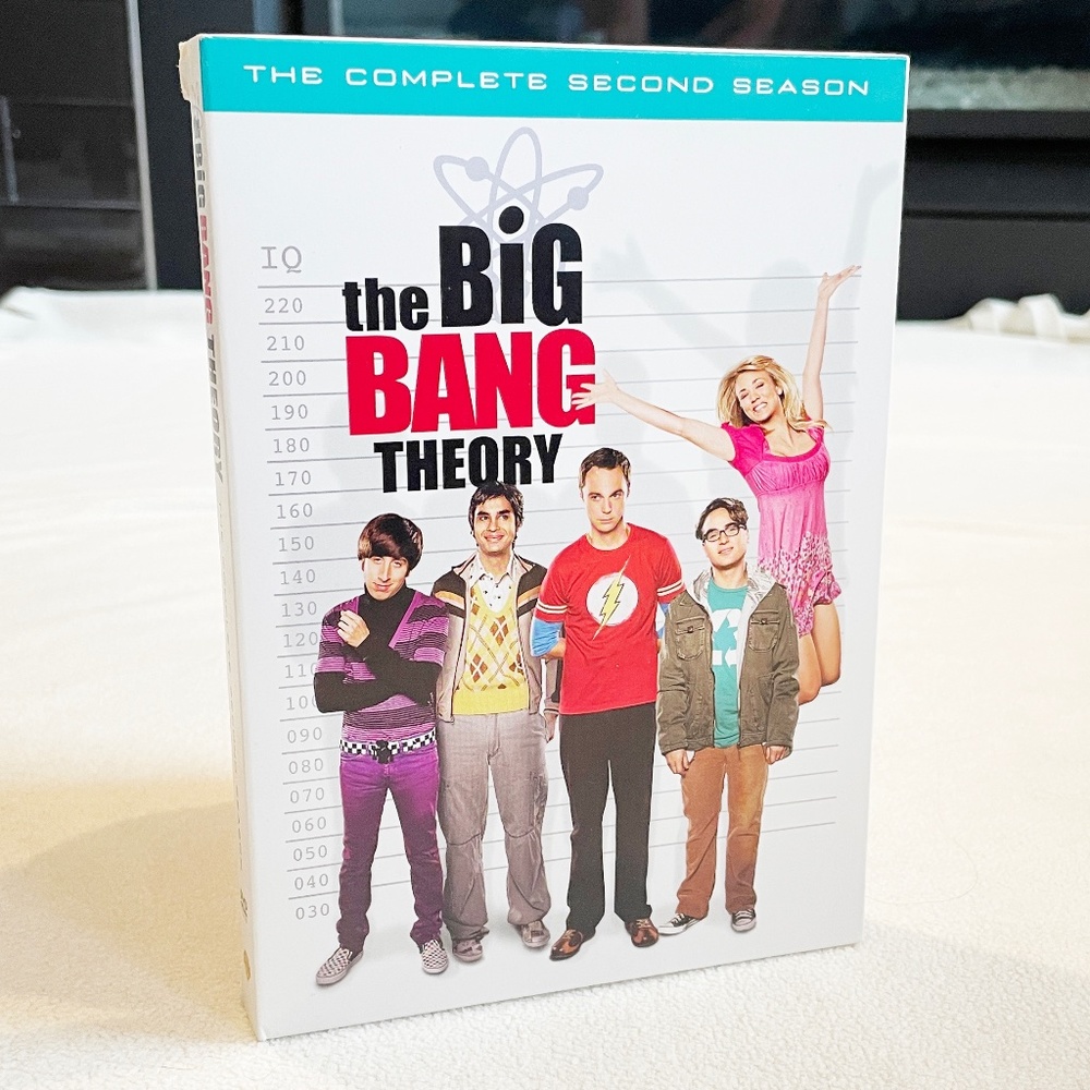 EUC The Big Bang Theory: The Complete Second Season on DVD